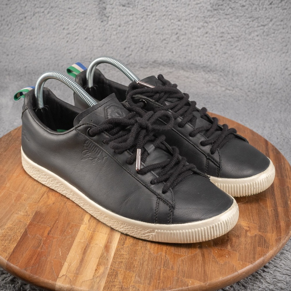 PUMA Clyde Black Sneakers Leather Big Sean Size‎ 8 US